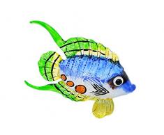 WitnyStore Deko-Figur aus geblasenem Glas, Handbemalt