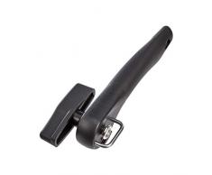 AmazonBasics – Dosenöffner, sichere Schnittkante, mit weicher Grifffläche, Schwarz