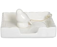 Abbott Collection groß Elfenbeinfarben Bird Serviettenhalter