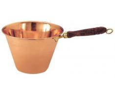 Old Dutch Kupfer massiv 5 Quart Polenta Pfanne