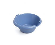 Tatay Waschbecken, rund, Taubenmotiv, 10 l, plastik, blau, Einheitsgröße