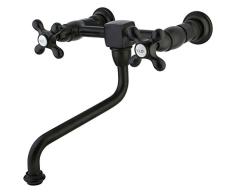Nuvo Elements of Design ES1205AX New Orleans 2-Griff 20,3 cm Wandhalterung Wasserhahn, 25,4 cm, bronzefarben