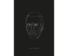 Komar Wandbild Star Wars Lines Dark Side Dooku | Kinderzimmer, Jugendzimmer, Dekoration, Kunstdruck | ohne Rahmen | WB097-50x70 | Größe: 50 x 70 cm (Breite x Höhe)