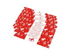 StyleZ Platzdeckchen mit Weihnachtsmann, Schneemann, Rentier und Weihnachtsbaum, 4 Stück One Size Cx4