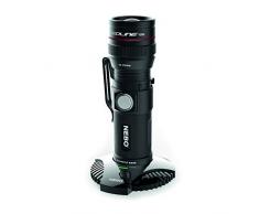 Nebo NE6392 Redline RC LED Taschenlampe mit Docking-Station, Aluminium, 320 Lumen Fokus System, Li-Ion Akku, IPx4 Spritzwasserschutz, Starker Magnetfuß