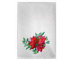 Betsy Drake GT901 Gästehandtuch mit Weihnachtsstern