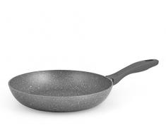 H&H Antihaft-Pfanne steingrau Induktion CM26 Töpfe und Vorbereitung