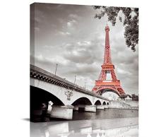 Wandbild auf Leinwand, Motiv Arts, quadratisch, für Badezimmer / Küche, Kuh, Ölgemälde, Rind auf Leinwand, für Kinderzimmer, Kinderzimmer, Kinderzimmer, Giclée-Druck, Galeriepapier, gerahmt und fertig zum Aufhängen 16x16 Color-4