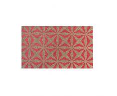 Palm Faser Private 45,7 x 76,2 cm Monarch Orange Kokosfaser Vinyl Rückseite Fußmatte