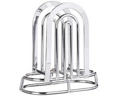 Inspired Living Napkin Holder Decorative Serviettenhalter, Silber, Arch