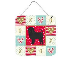 Carolines Treasures Affenpinscher #2 Love Türaufhänger, Wanddekoration, Mehrfarbig