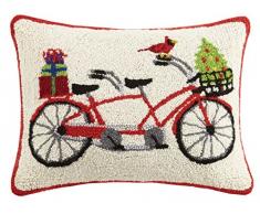 Peking Handwerk Tandem Fahrradhaken, Wolle, Lendenkissen, Mehrfarbig