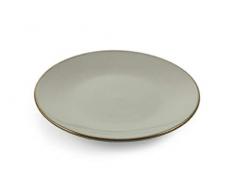 Villa D‘Este Home Tivoli 2195295 Royal Passion Dessertteller, Hellgrau, 6 Stück