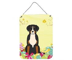 Carolines Treasures Metalldruck Ostereier Greater Schweizer Sennenhund, 40,6 x 30,5 cm, Mehrfarbig