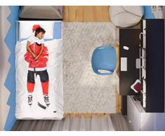 Italian Bed Linen Bettwäsche Kids Digital, 1 Poster Für 1 Person Hokey