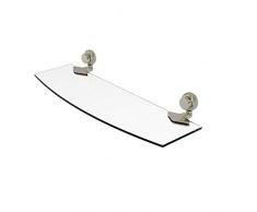 Allied Messing 433T/18-pni Venus Collection abgeschrägte Glas Regal, 18 von 12,7 cm, Nickel poliert