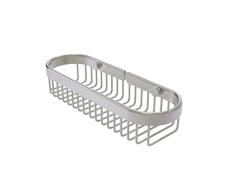 Allied Brass BSK-200LA-SN Duschkorb, oval, Nickel satiniert