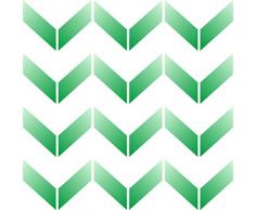 Chevron Schablone – wiederverwendbar Wand Schablonen – Beste Qualität Allover Tapete Ideen – Verwendung auf Wände, Böden, Stoffe, Glas, Holz, und mehr......, m