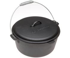 Old Mountain Pre Seasoned 10112 8 Quart Dutch Oven mit Kuppel Deckel und Spirale Henkel von alten Mountain
