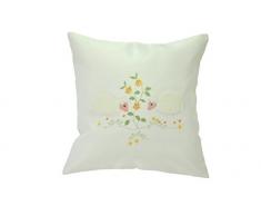 Bellanda 2847-40x40 Kissenhülle Tischdecken Polyester, 40 x 40 x 0,50 cm, beige