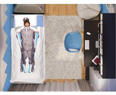 Italian Bed Linen Bettwäsche Kids Digital, 1 Poster Für 1 Person Sciatore