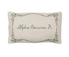 Alexandra and Company Lendenkissen Alpha Omicron Pi