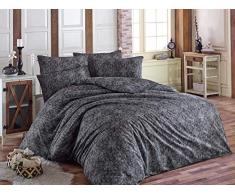 EnLora Home Bettdecke, Einzelbett, Schwarz, 160 x 220 cm, 3 Einheiten