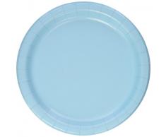 Creative Converting 011012 Speiseteller, Pastellblau, 24 Stück, 22,9 cm