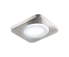 EGLO PUYO-S Aufbauleuchte Stahl 21 W, nickel-matt, chrom