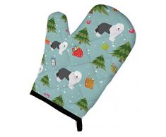 Caroline s Treasures bb4969ovmt Weihnachten Old English Sheepdog Ofenhandschuh, 30,5 cm von 21,6 cm Multicolor