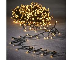 luca lighting Weihnachtsbeleuchtung, PVC, weiß, 1100 Zentimeter