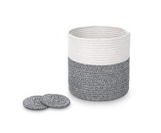 WineGifts247 Pflanzkorb aus Seil