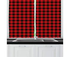 Ambesonne Küchengardine 55 W by 39 L Multi31