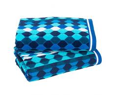 ST. TROPEZ SANDS, Strandtuch, Marineblau, 2 Stück