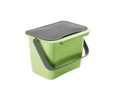 Metaltex Abfallsammler, Kunststoff, Grün, 25x20x19cm