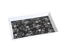 Kesper 77333 Serviertablett Melamin Motiv Ornamente 50 x 35 x 4.5 cm