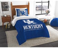 Offiziell Lizenziertes NCAA Modern Take Schmusetuch und Kissenbezug, Unisex-Erwachsene, 1COL862000020RET, königsblau, Twin