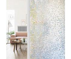 WochiTV Fensterfolien 35.4 inch x 16.4 Feet Kreis