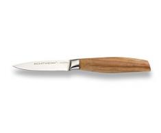 Echtwerk Schälmesser 9cm Klinge, Holzgriff, Spezialklingenstahl,Messer, rostfrei, Holz/Silber, 24,8 x 6,5 x 3 cm