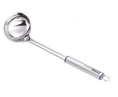 Tescoma 428270 Schöpflöffel, Edelstahl, grau, 33.7 x 9.2 x 7 cm