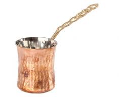 Abigails glänzend gehämmert Kupfer Sauce Topf, 17,8 x 9,5 x 7 cm