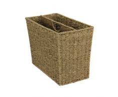 Household Essentials Zeitschriftensammler, Seegras