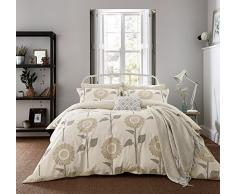 Sanderson Home Sonnenuhr Bettbezug, Superking, Baumwolle, Leinen, Betten