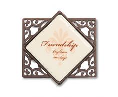 SImply Stated Einfach gesagt Deko Kühlschrank Magnet Freundschaft Aufhellend Unsere Tage