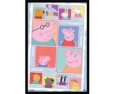 Unbekannt Trends International Wand Poster FC Barcelona Neymar JR Gerahmte Version 22.375 x 34