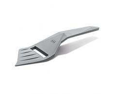 koziol Käsehobel Kant, Kunststoff, solid cool grey, 2 x 7.3 x 22.4 cm