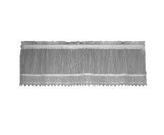 Heritage Lace Chelsea Querbehang, 122 x 36 cm, Flachs