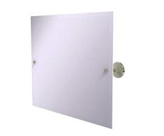 Allied Brass PMC-93 Wandspiegel, Rahmenlos, rechteckig, neigbar, abgeschrägte Kanten, Nickel poliert