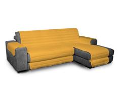 Elegant Couchüberzüge, gelb 240cm +chaiselongue