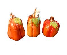 Midwood Brands Salz- und Pfefferstreuer Set mit Zahnstocherhalter